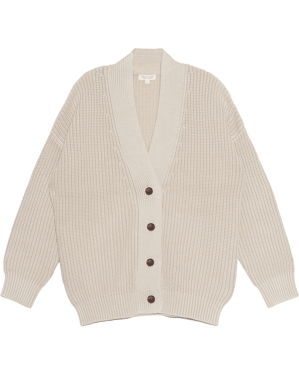 Demylee Brenna Cardigan in Sand - Bliss Boutiques