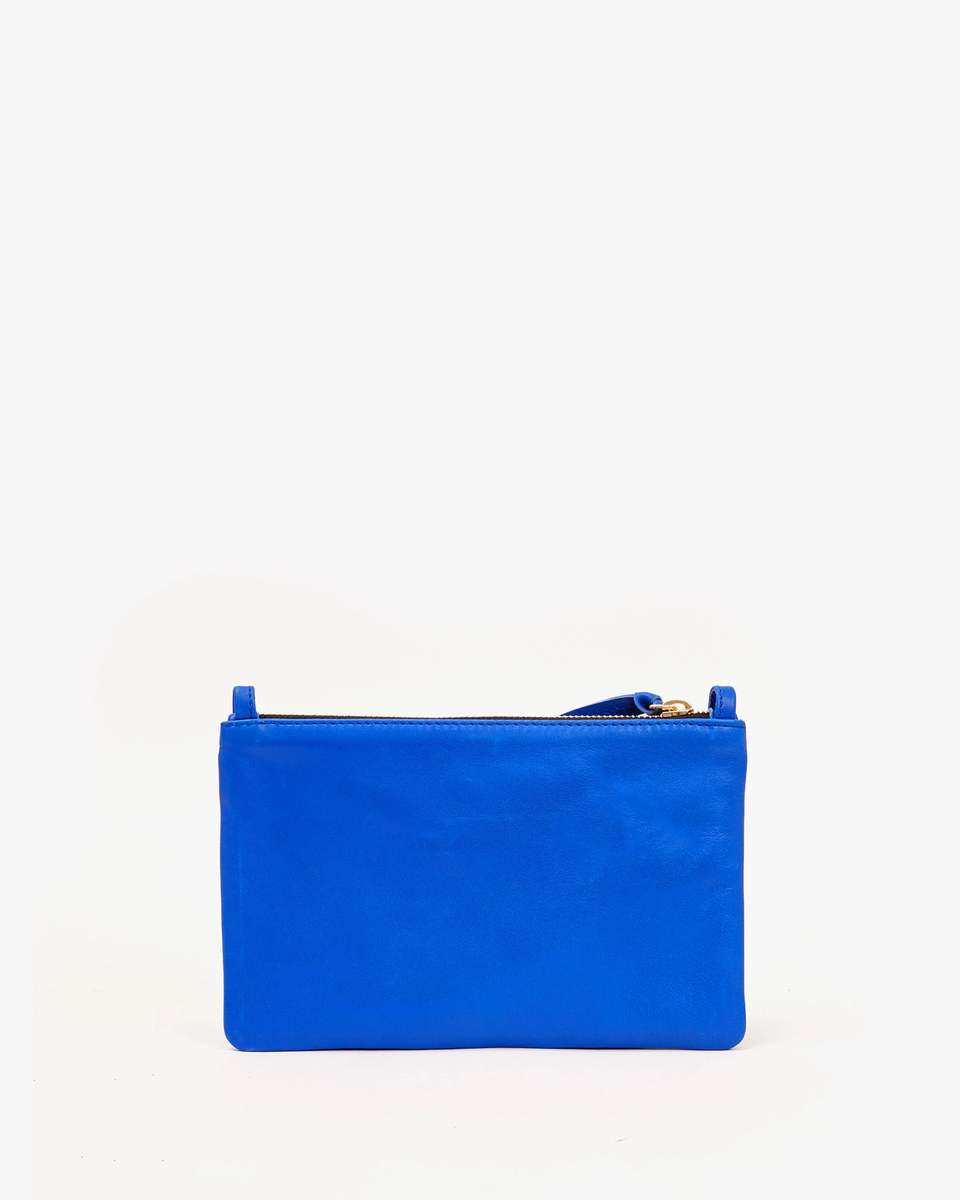 Clare V. Wallet Clutch in Black Nubuck - Bliss Boutiques