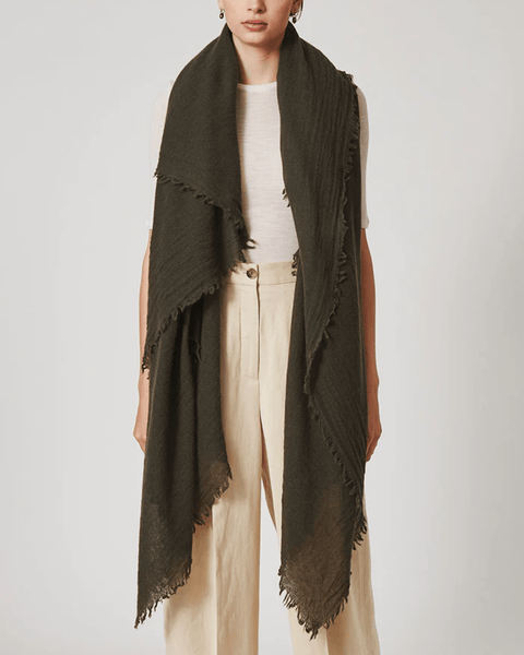 Chan Luu Cashmere Scarf in Thyme Bliss Boutiques