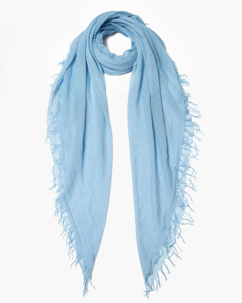 Chan Luu Cashmere & Silk Scarf in Iceberg Grey- Bliss Boutiques