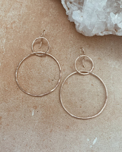 Luna Earrings in Silver
