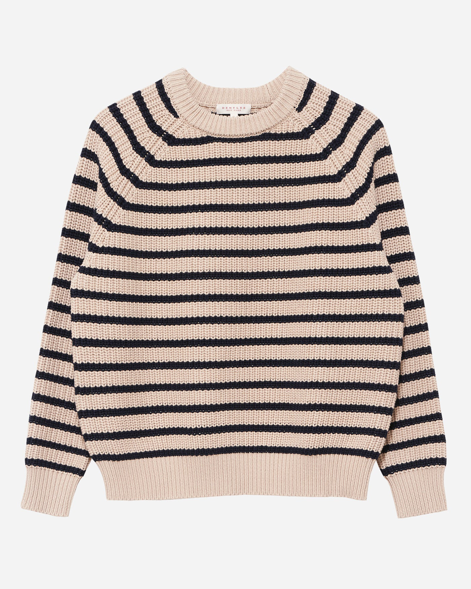 Autumn Dreams Striped Sweater - Black/White