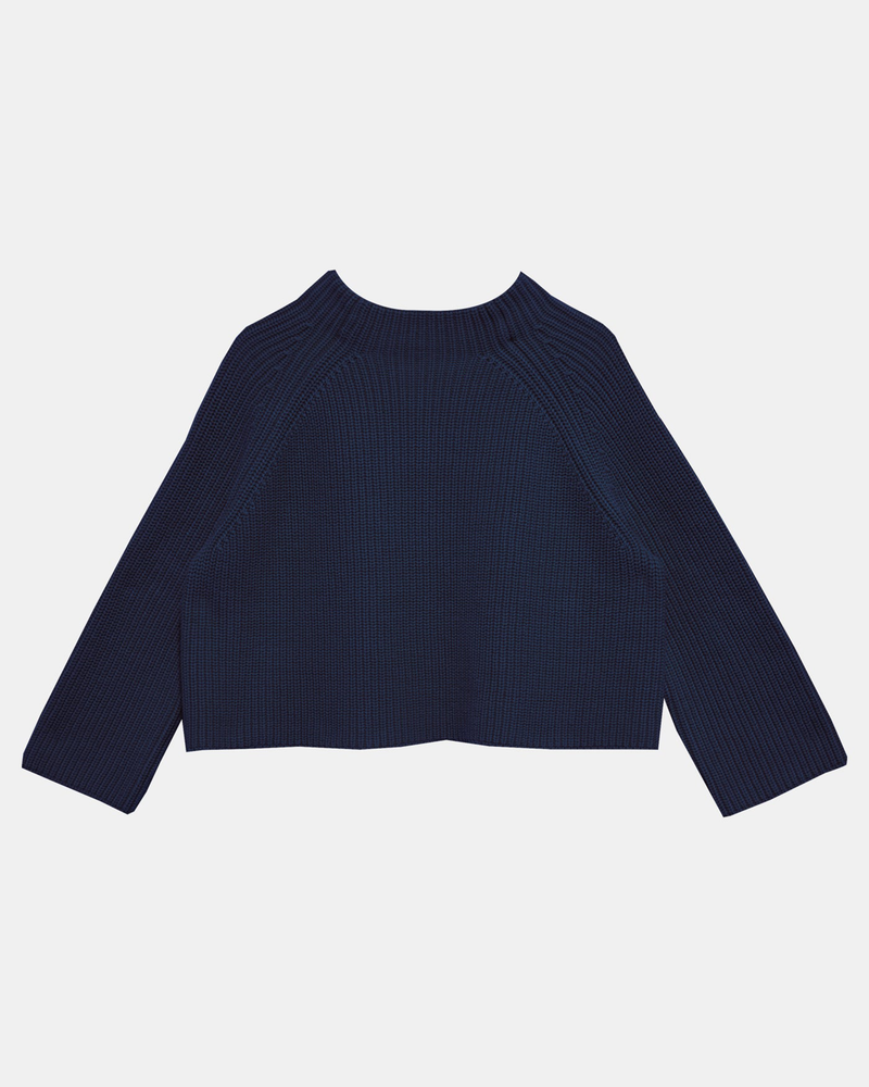 Demylee Fenna Sweater in Navy - Bliss Boutiques