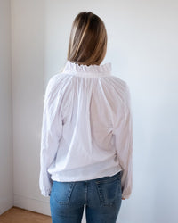 A Shirt Thing Clothing Josephine Blouse - Cabo in White