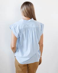 A Shirt Thing Clothing Liv - Cabo in Ice Blue