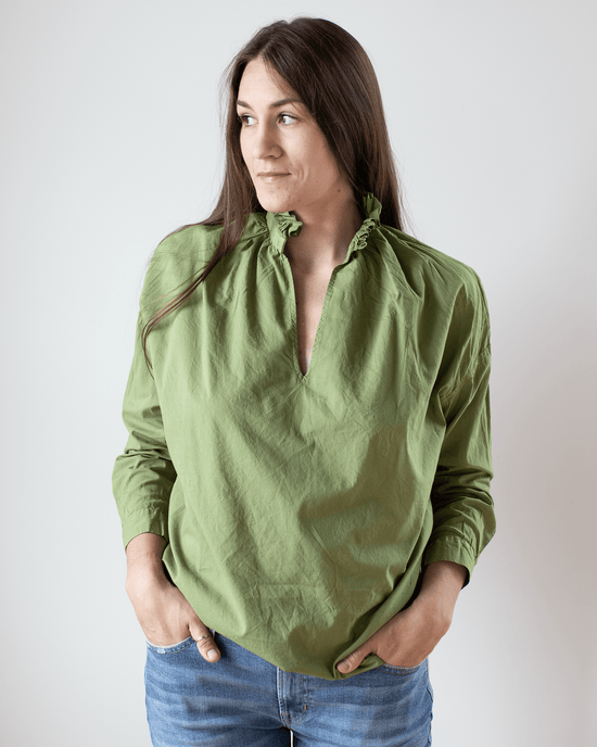 A Shirt Thing Outerwear Penelope - Cabo in Avocado