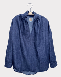 A Shirt Thing Clothing Penelope - Denim in Indigo