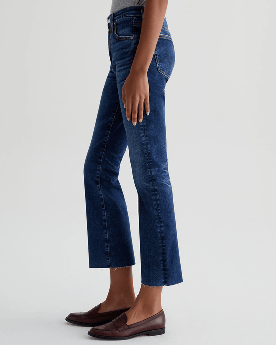 AG Jeans Denim Farrah Boot Crop in 8Ys East Coast