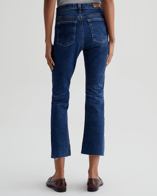 AG Jeans Denim Farrah Boot Crop in 8Ys East Coast