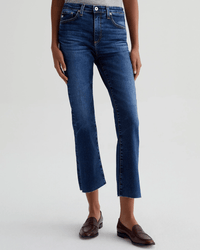 AG Jeans Denim Farrah Boot Crop in 8Ys East Coast