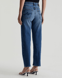 AG Jeans Rian High-Rise Straight in Lake Como 