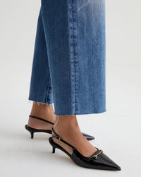 AG Jeans Saige Wide Leg Crop in 17Ys Wilshire 