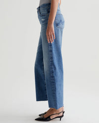 AG Jeans Saige Wide Leg Crop in 17Ys Wilshire 