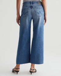 AG Jeans Saige Wide Leg Crop in 17Ys Wilshire 