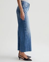 AG Jeans Saige Wide Leg Crop in 17Ys Wilshire 