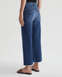 AG Jeans Saige Wide Leg Crop in Enigma 