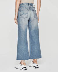 AG Jeans Denim Saige Wide Leg Crop in Rival