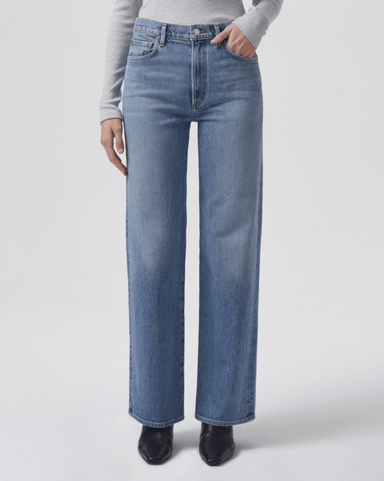 AGOLDE Denim Harper Straight Jean in Flash