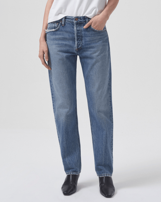 AGOLDE Denim Parker Long in Invention