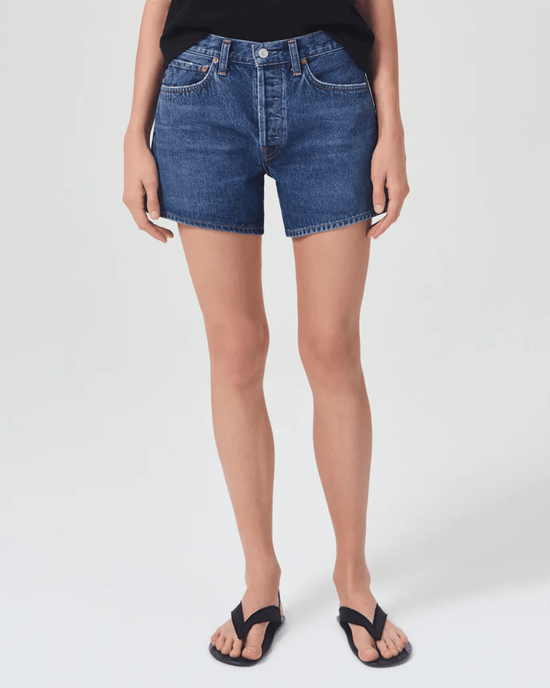 AGOLDE Parker Long Short in Enamour 