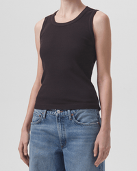 AGOLDE Clothing Poppy Tank in Bean