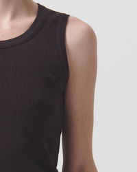 AGOLDE Clothing Poppy Tank in Bean