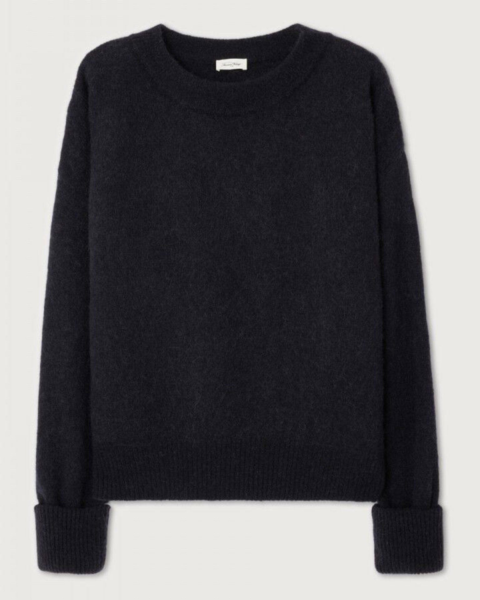 Vito Boatneck Sweater in Noir