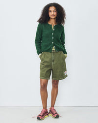 American Vintage Clothing Vito Cardigan in Basil