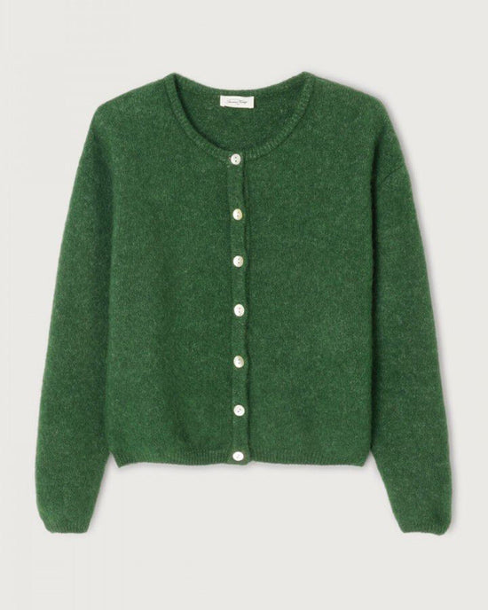 American Vintage Clothing Vito Cardigan in Basil