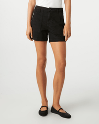 AMO Denim Easy Army Short in Black