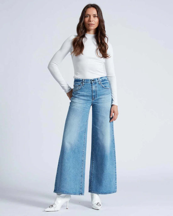 ASKK NY Denim Atomic Wide Leg in Blondie