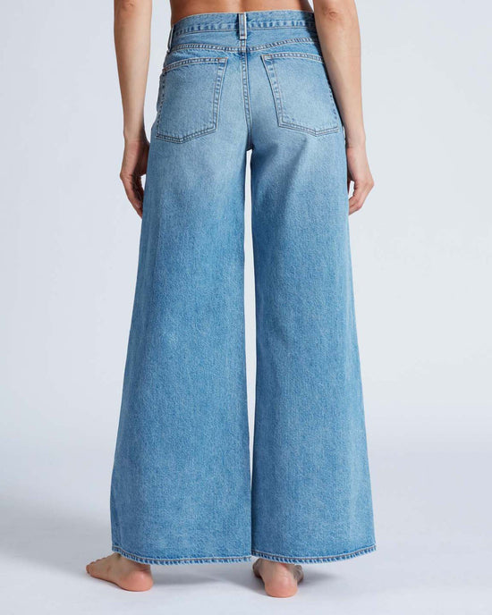 ASKK NY Denim Atomic Wide Leg in Blondie