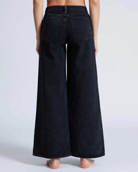 ASKK NY Denim Atomic Wide Leg in Stone