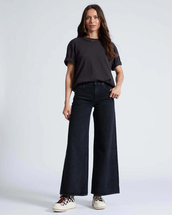 ASKK NY Denim Atomic Wide Leg in Stone