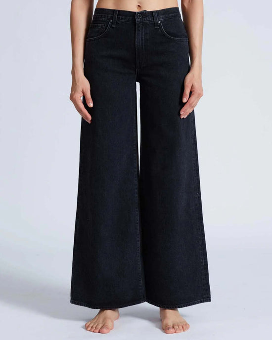 ASKK NY Denim Atomic Wide Leg in Stone