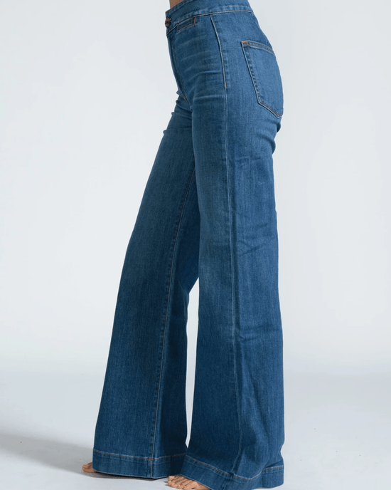 ASKK NY Denim Brighton Wide Leg in Mercury