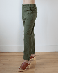 ASKK NY Denim Chino Twill in Fatigue