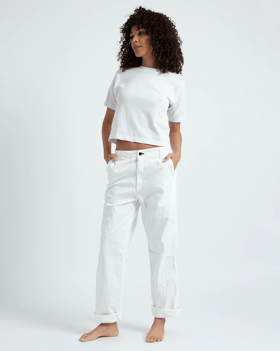 ASKK NY Denim Chino - Twill in Ivory