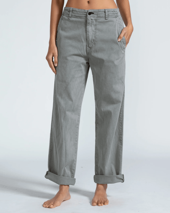 ASKK NY Denim Chino - Twill in Volcano Grey