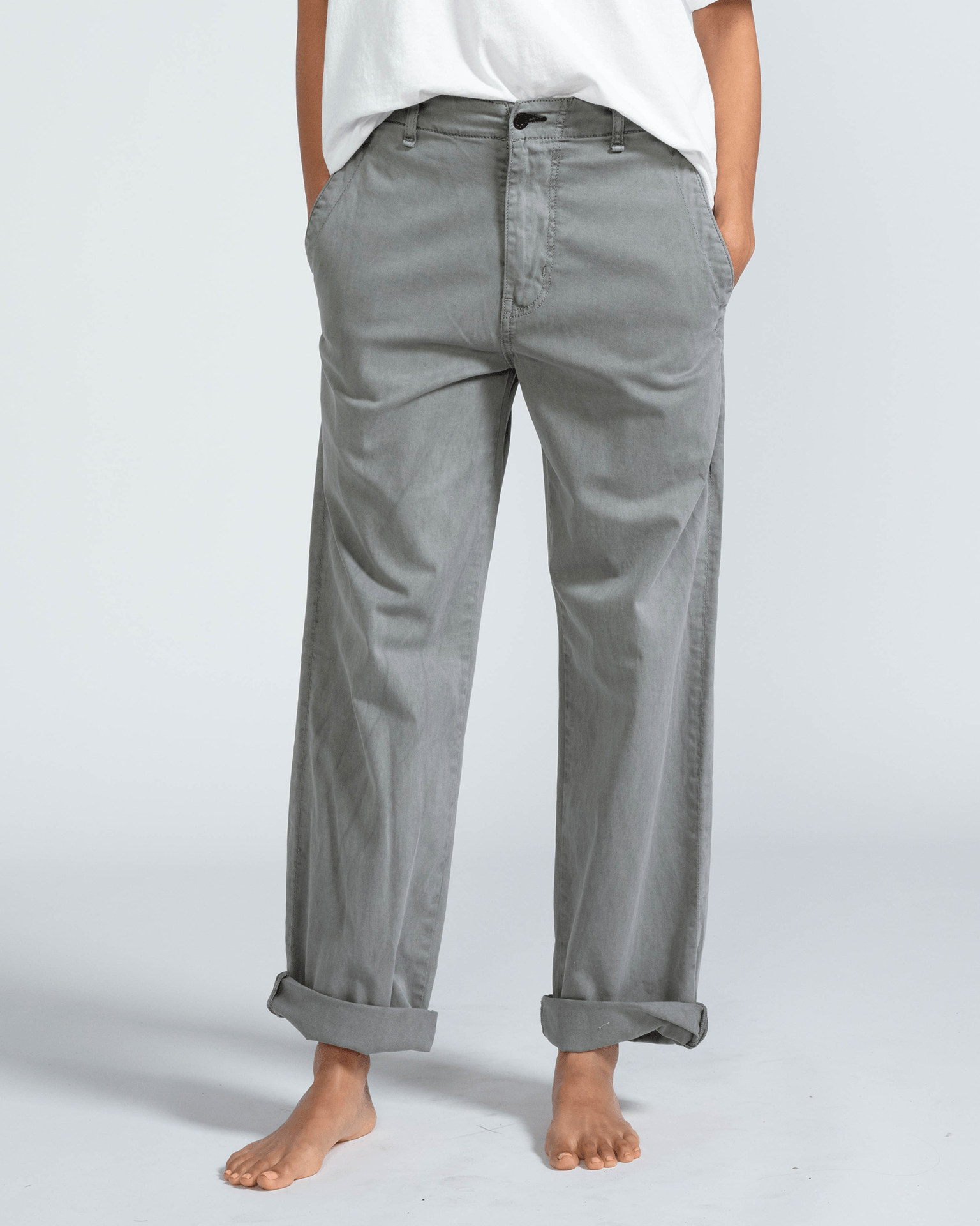 Chino - Twill in Volcano Grey