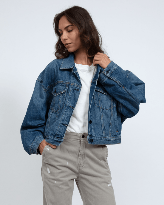 ASKK NY Denim Denim Jacket in Nova