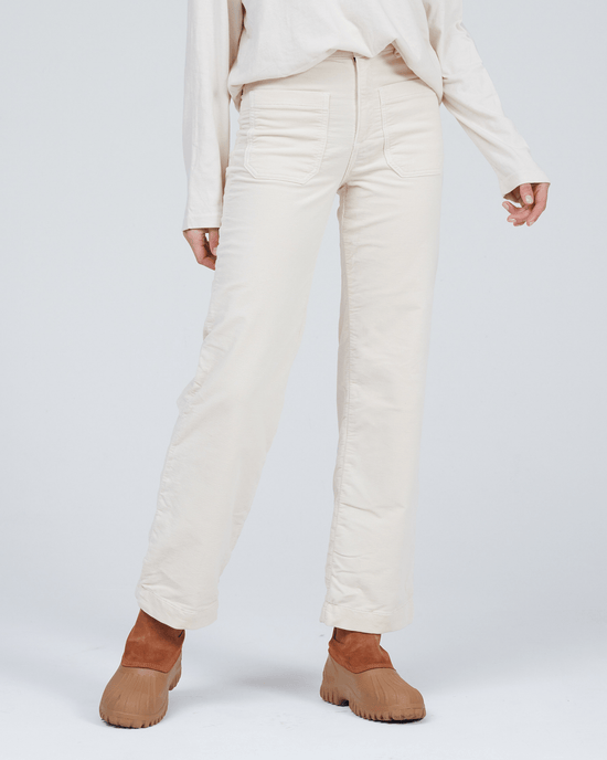 ASKK NY Denim Sailor Pant in Bone