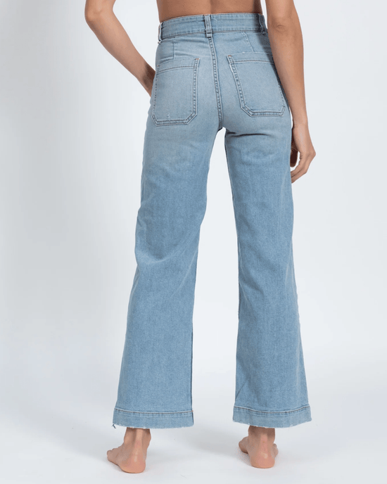 ASKK NY Denim Sailor Pant in Water Street