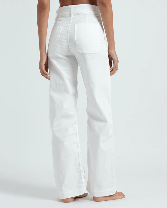 ASKK NY Denim Sailor Pant - Twill in Ivory