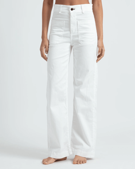 ASKK NY Denim Sailor Pant - Twill in Ivory