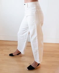 ASKK NY Denim Virginia Pant in Bone