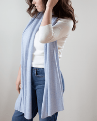 Autumn Cashmere Accessories Meadow / O/S Featherweight Wrap in Meadow