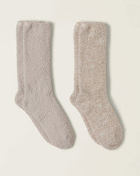 Barefoot Dreams Accessories Stone Multi / O/S CC 2 Pair Sock Set in Stone Multi