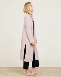 Barefoot Dreams Clothing CC Luxe High Slit Cardigan in Willow