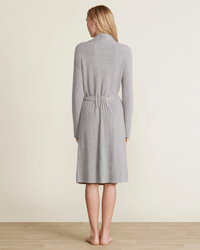 Barefoot Dreams Home CCL Ribbed Robe in Dove Gray